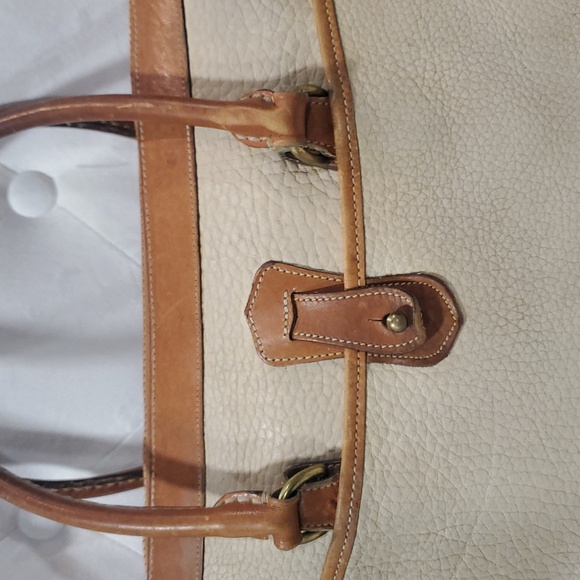 Vintage dooney & Bourke allweather  large top handle satchel crossbody bag - Picture 10 of 16